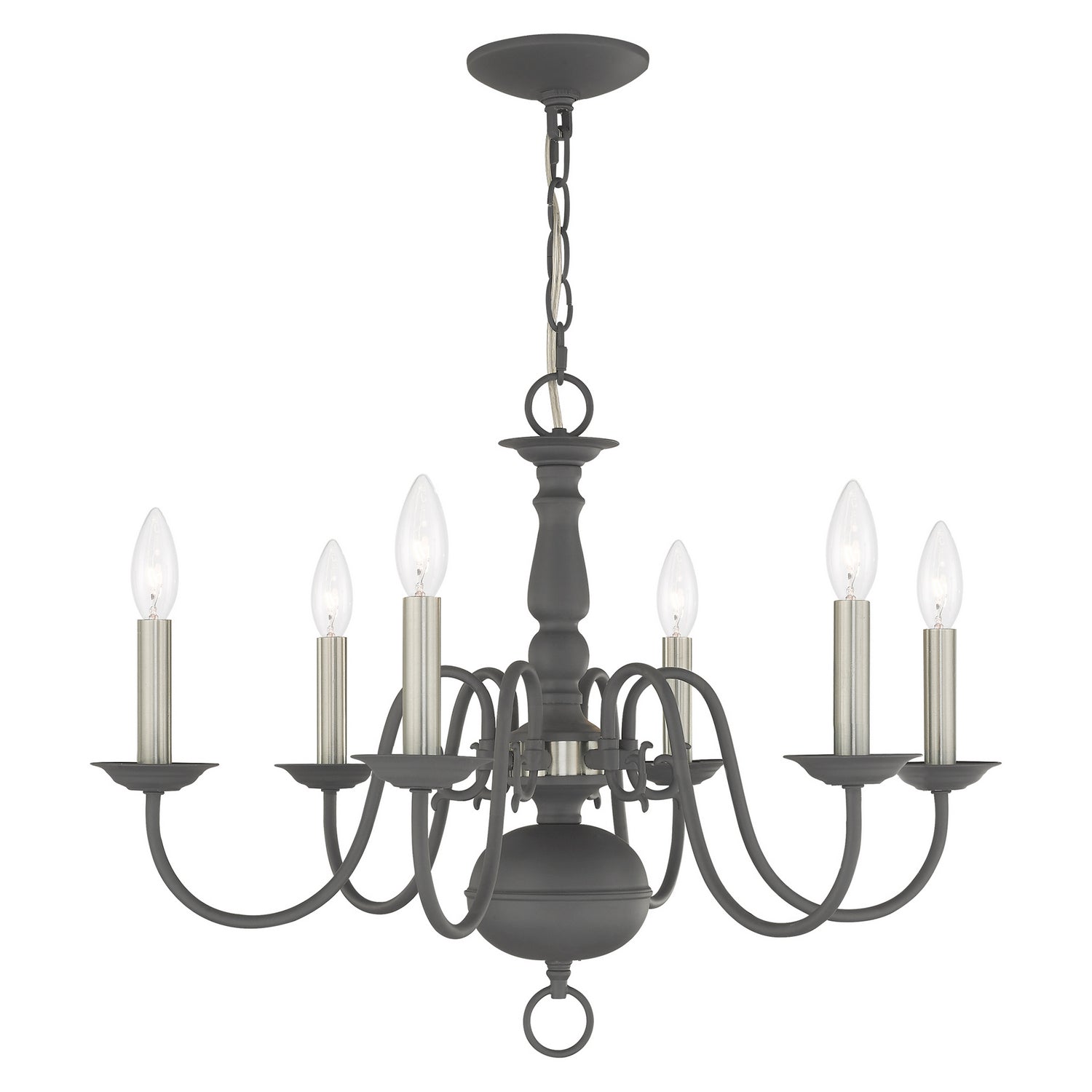 Livex Lighting Williamsburgh 6-Light Chandelier