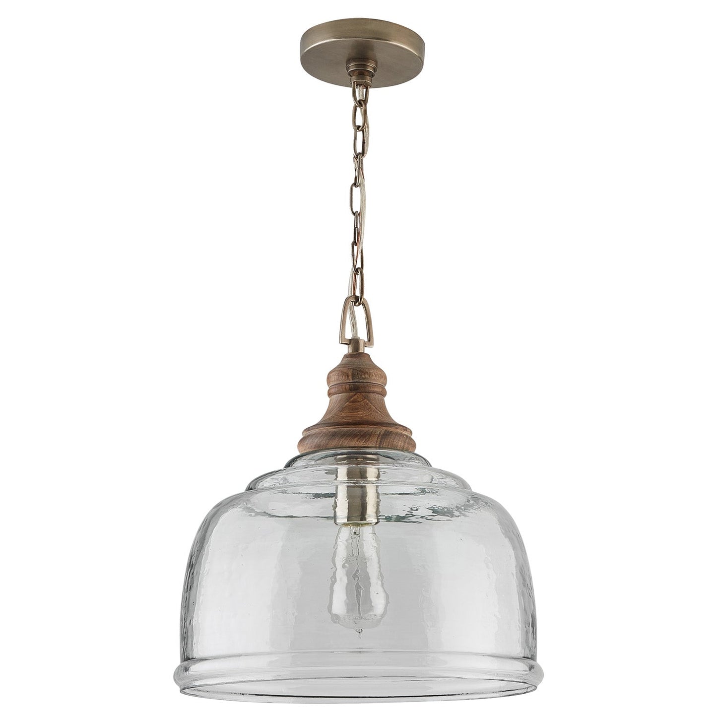  Julian 1-Light Pendant In Grey Wash