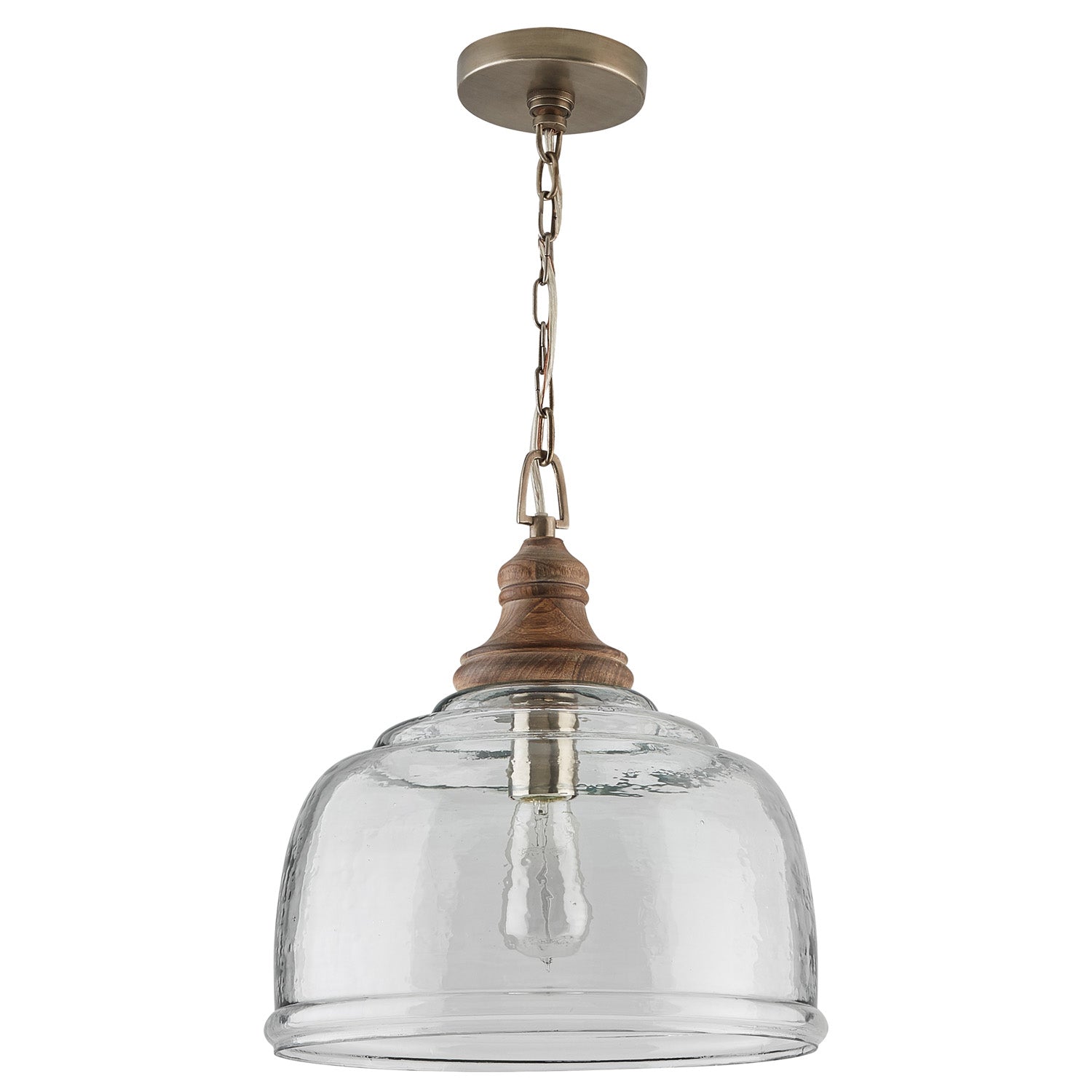  Julian 1-Light Pendant In Grey Wash