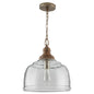  Julian 1-Light Pendant In Grey Wash
