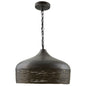  Sana 1-Light Pendant In Grey Iron