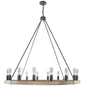  Austin 16-Light Chandelier In Urban Wash