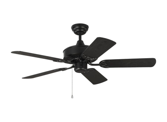  Haven Outdoor 44" Ceiling Fan In Matte Black