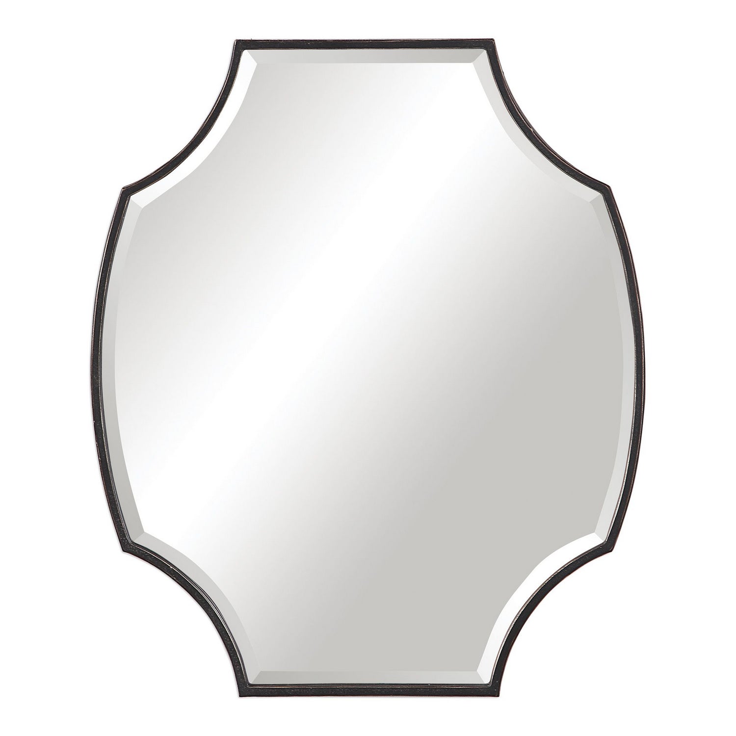  Uttermost's Ulalia Scalloped Mirror Designed By David Frisch