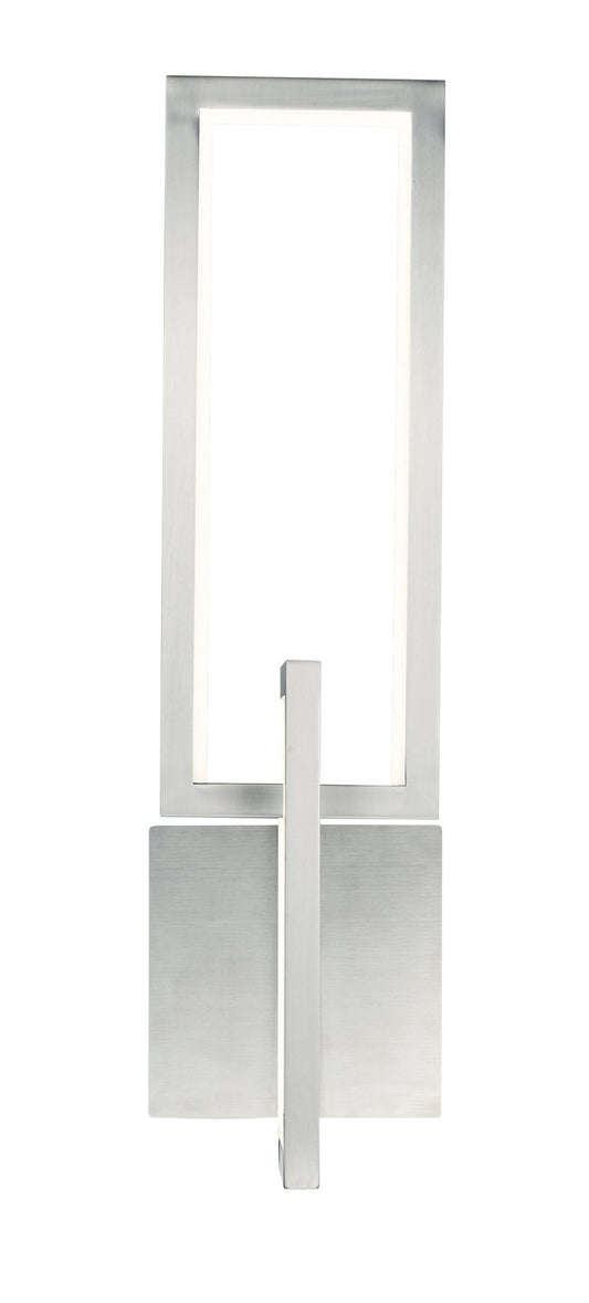 Link LED Wall Sconce In Satin Nickel