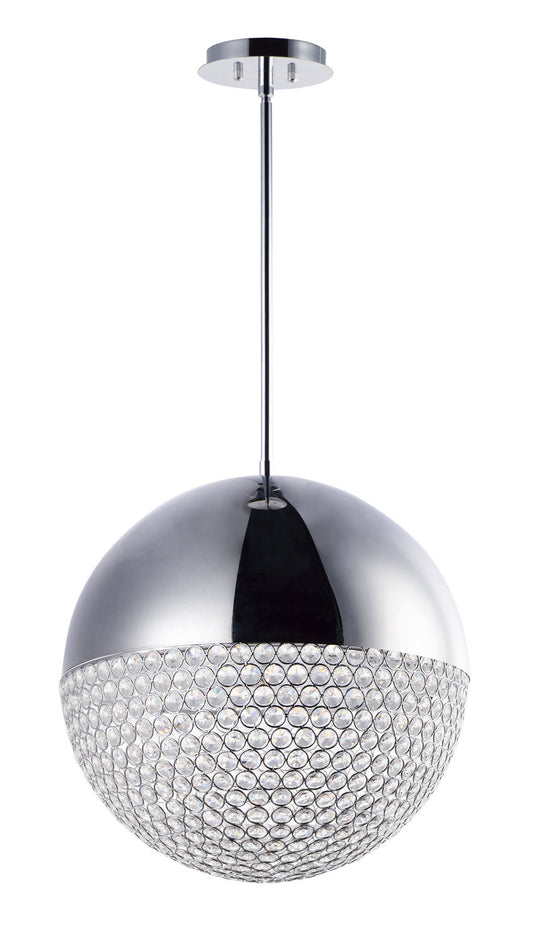 Eclipse LED Pendant In Polished Chrome