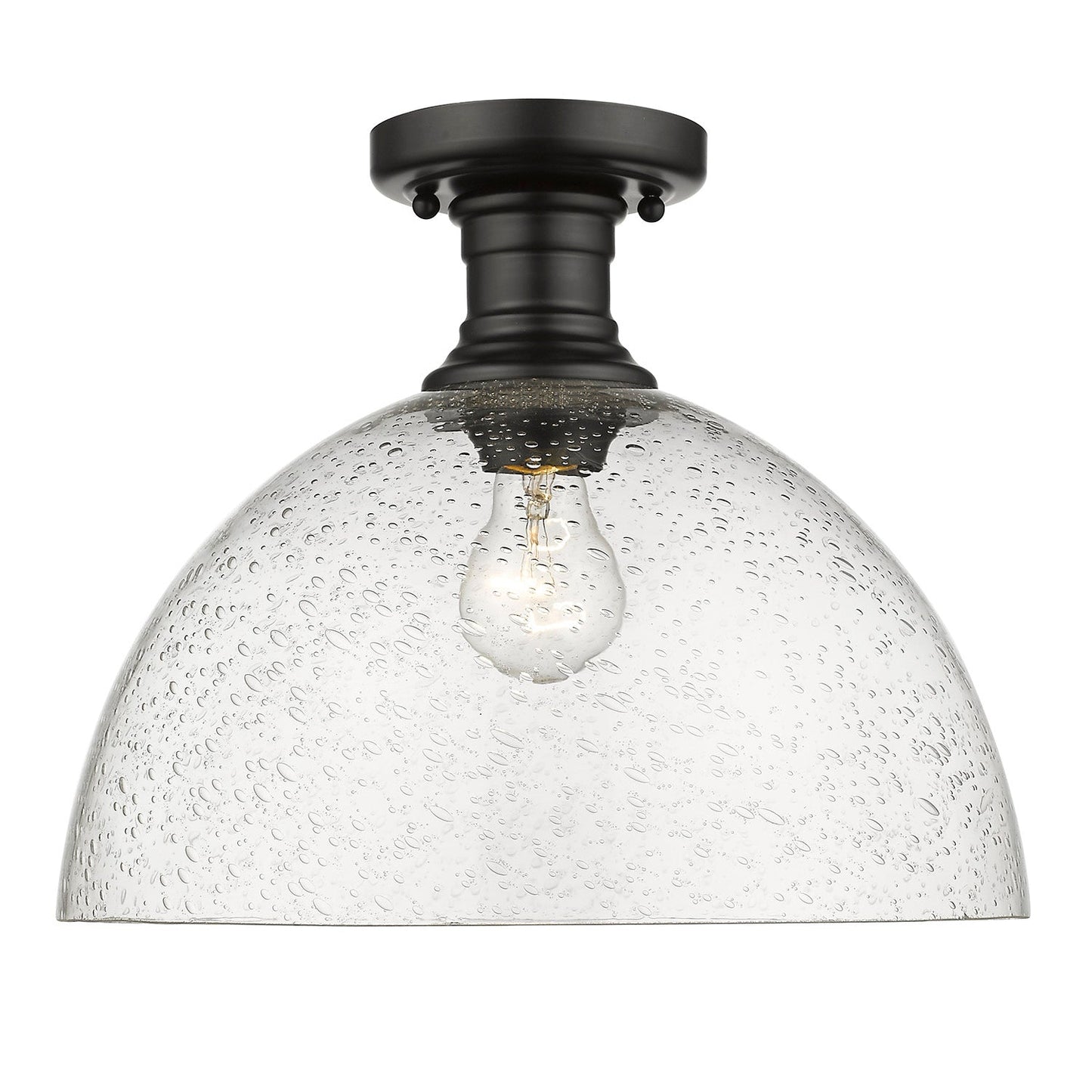 Golden Lighting Hines 14" Semi-Flush
