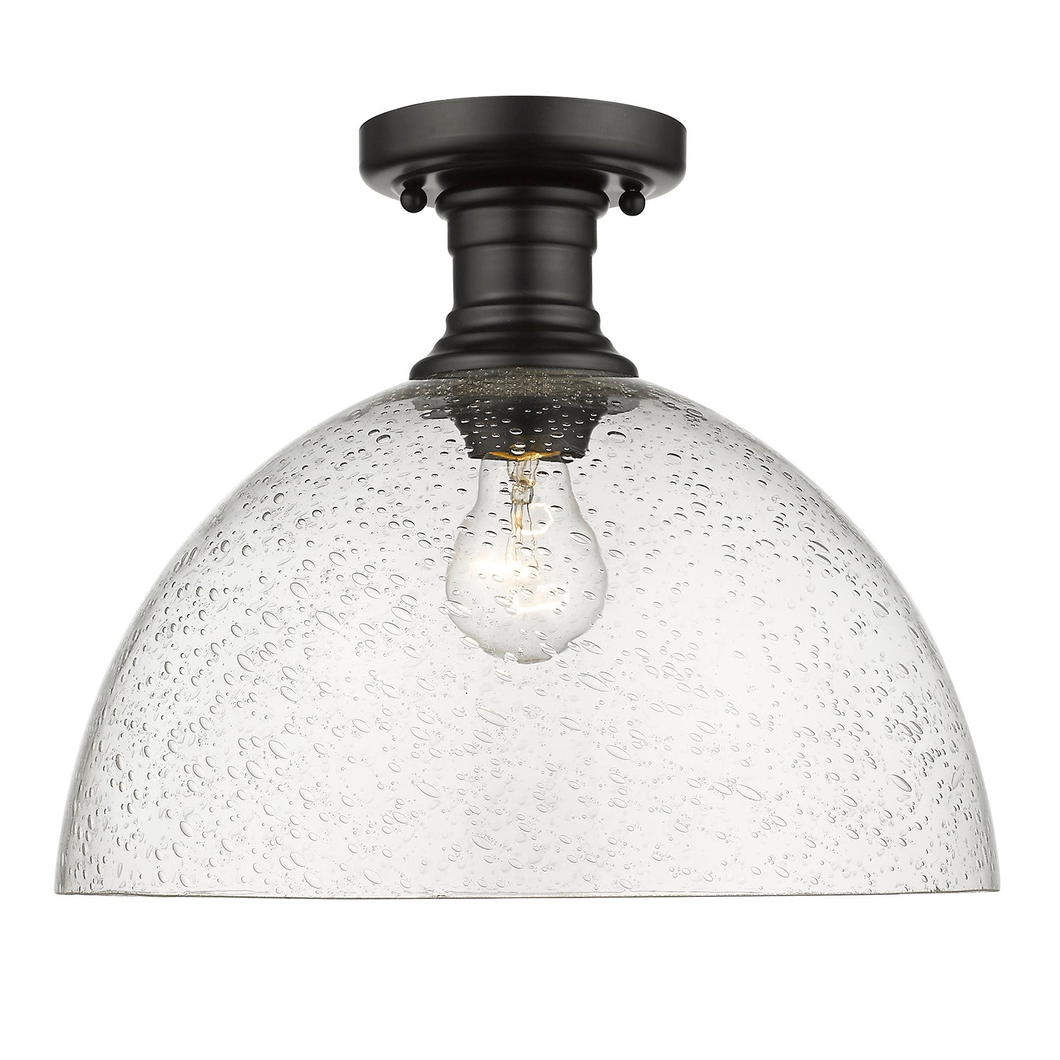 Golden Lighting Hines 14" Semi-Flush