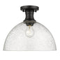 Golden Lighting Hines 14" Semi-Flush