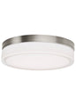  Cirque Large Flush Mount In Satin Nickel