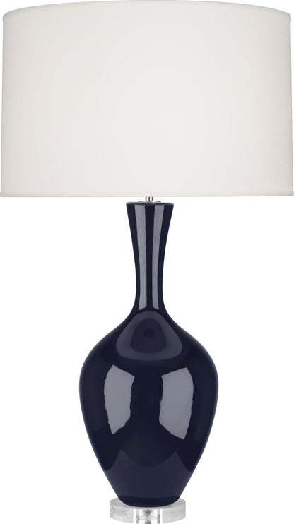  Audrey Table Lamp With Fondine Fabric Shade