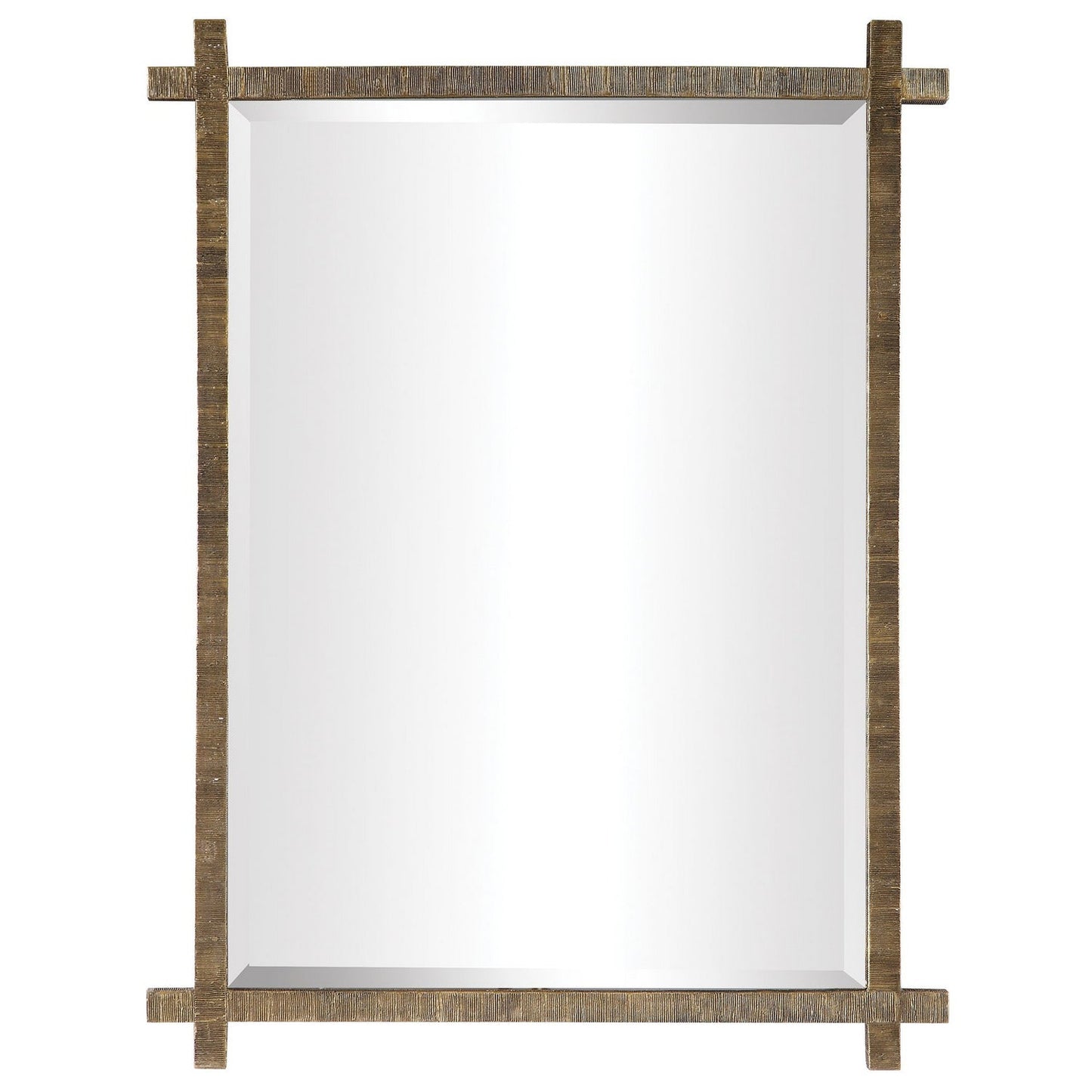  Uttermost's Abanu Gold Vanity Mirror Designed By John Kowalski