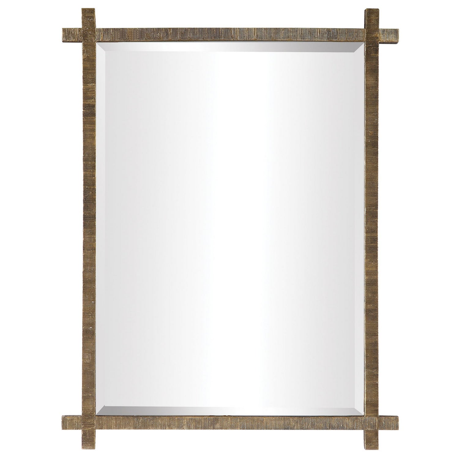 Uttermost's Abanu Gold Vanity Mirror Designed By John Kowalski