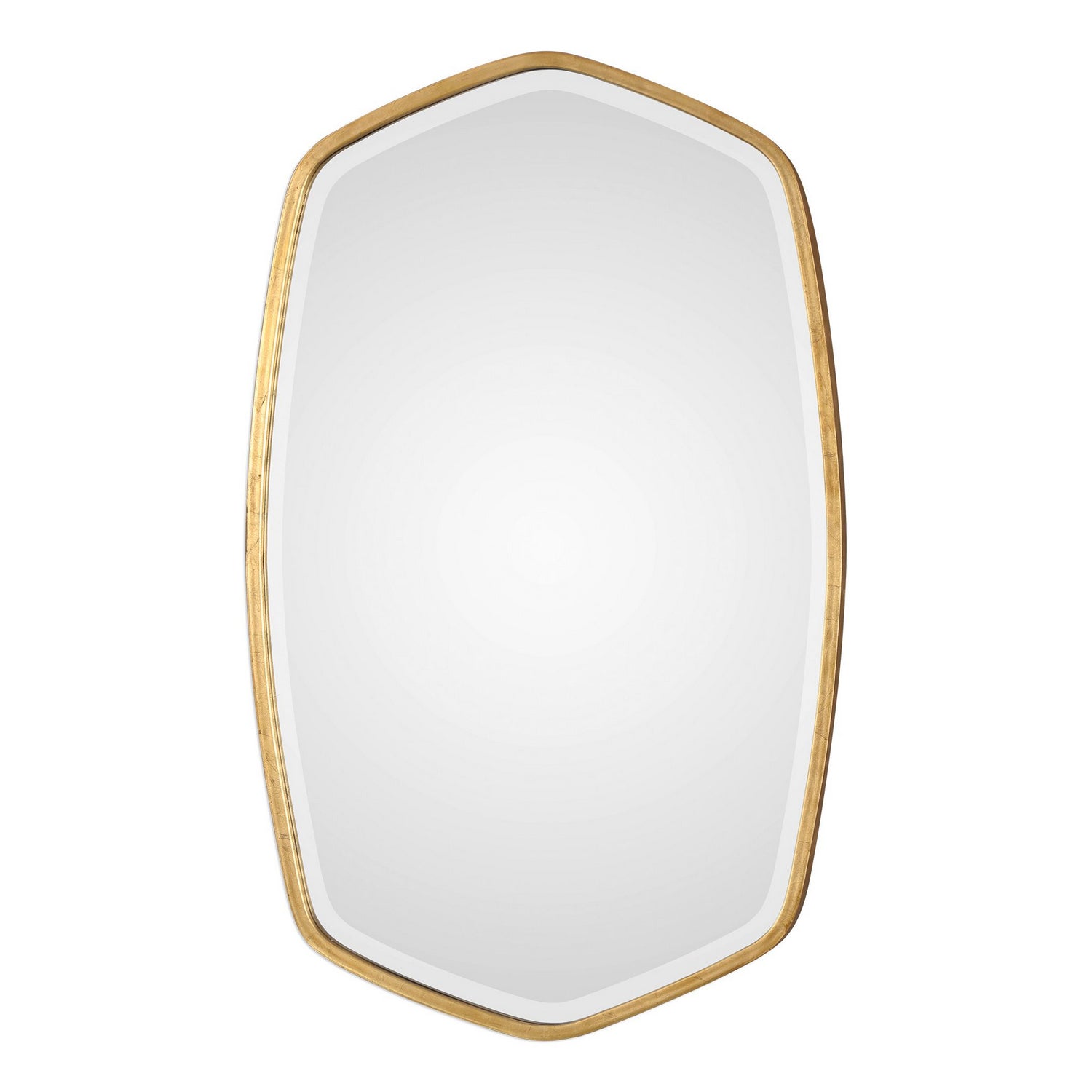  Uttermost's Duronia Antiqued Gold Mirror Designed By David Frisch