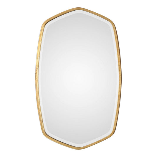  Uttermost's Duronia Antiqued Gold Mirror Designed By David Frisch