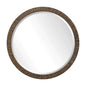  Uttermost's Wayde Gold Bark Round Mirror