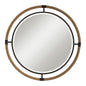  Uttermost's Melville Coastal Round Mirror Designed By Grace Feyock