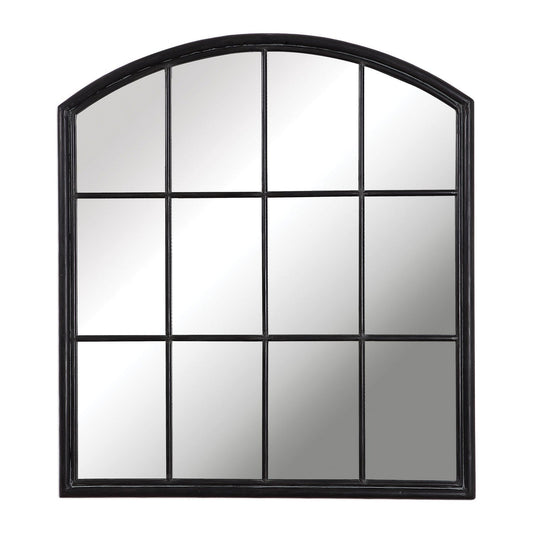  Uttermost's Lyda Aged Black Arch Mirror