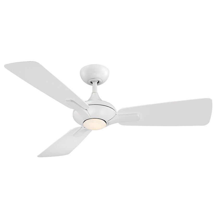  Mykonos 52" Ceiling Fan In Matte White