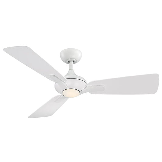  Mykonos 52" Ceiling Fan In Matte White