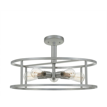  New Harbor 5-Light Semi-Flush Mount