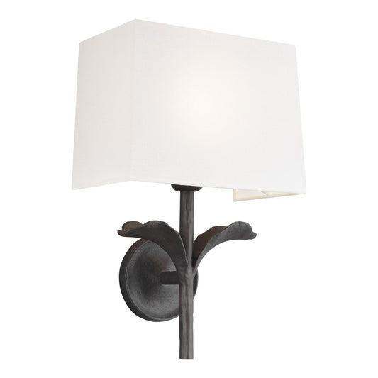  Georgia 1-Light Wall Sconce In Aged Iron