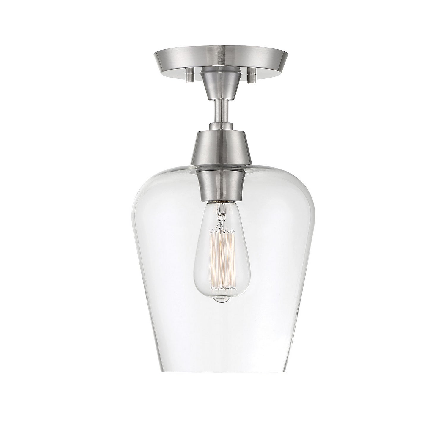  Octave 1-Light Semi-Flush