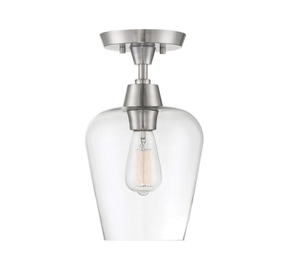  Octave 1-Light Semi-Flush