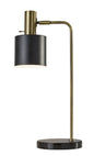  Emmett Desk Lamp In Black Marble