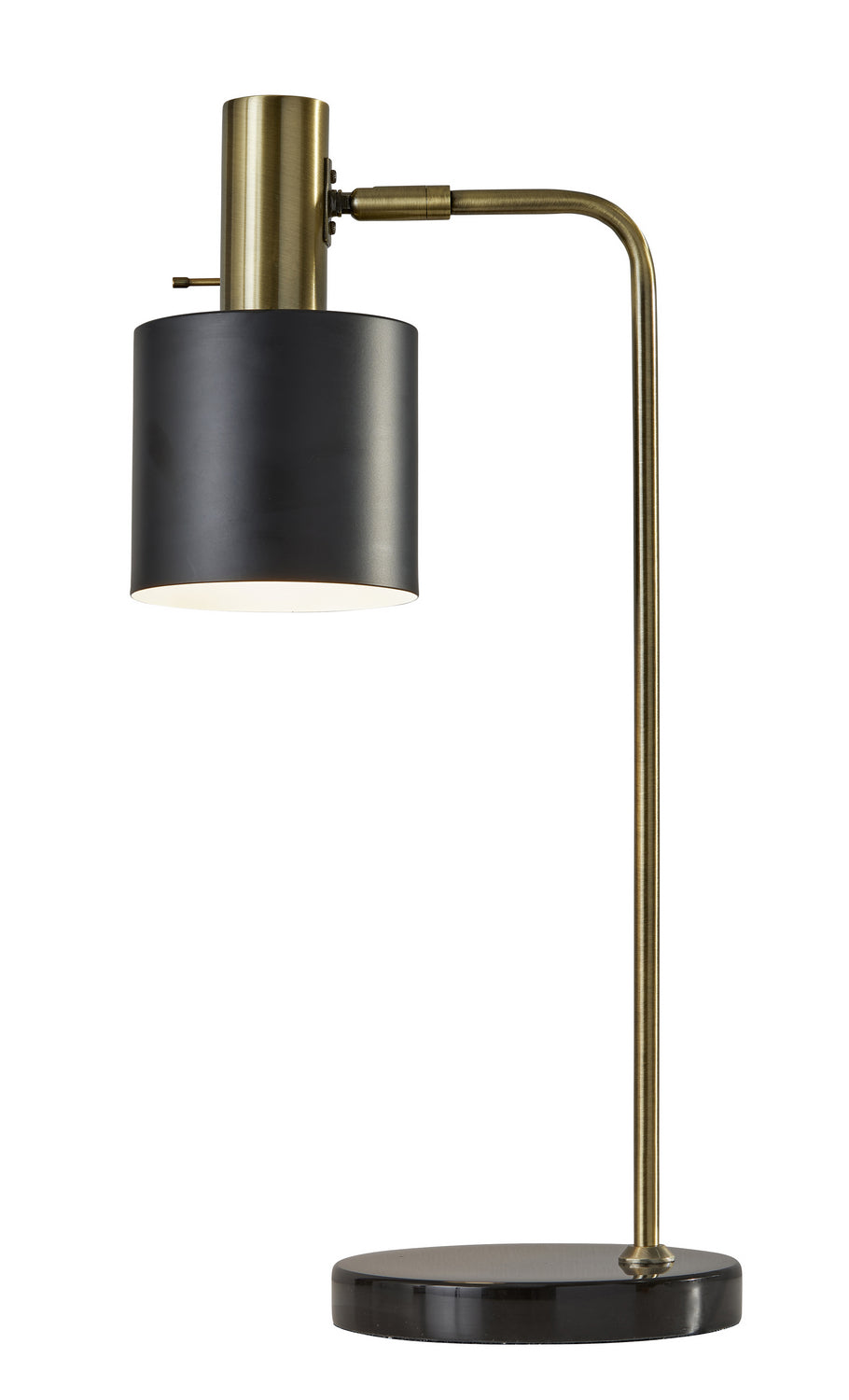  Emmett Desk Lamp In Black Marble