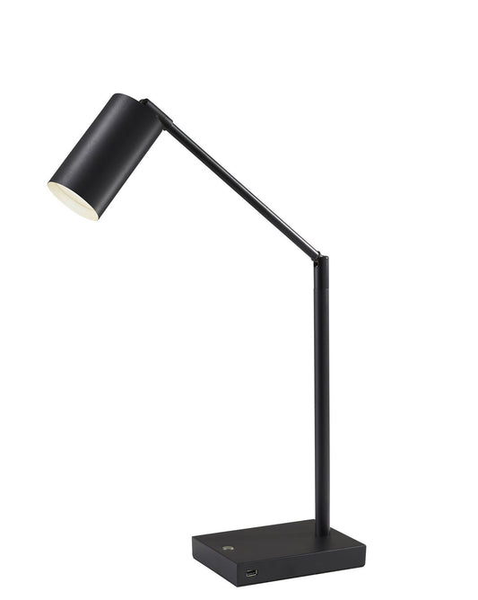  Colby LED Desk Lamp In Black Painted