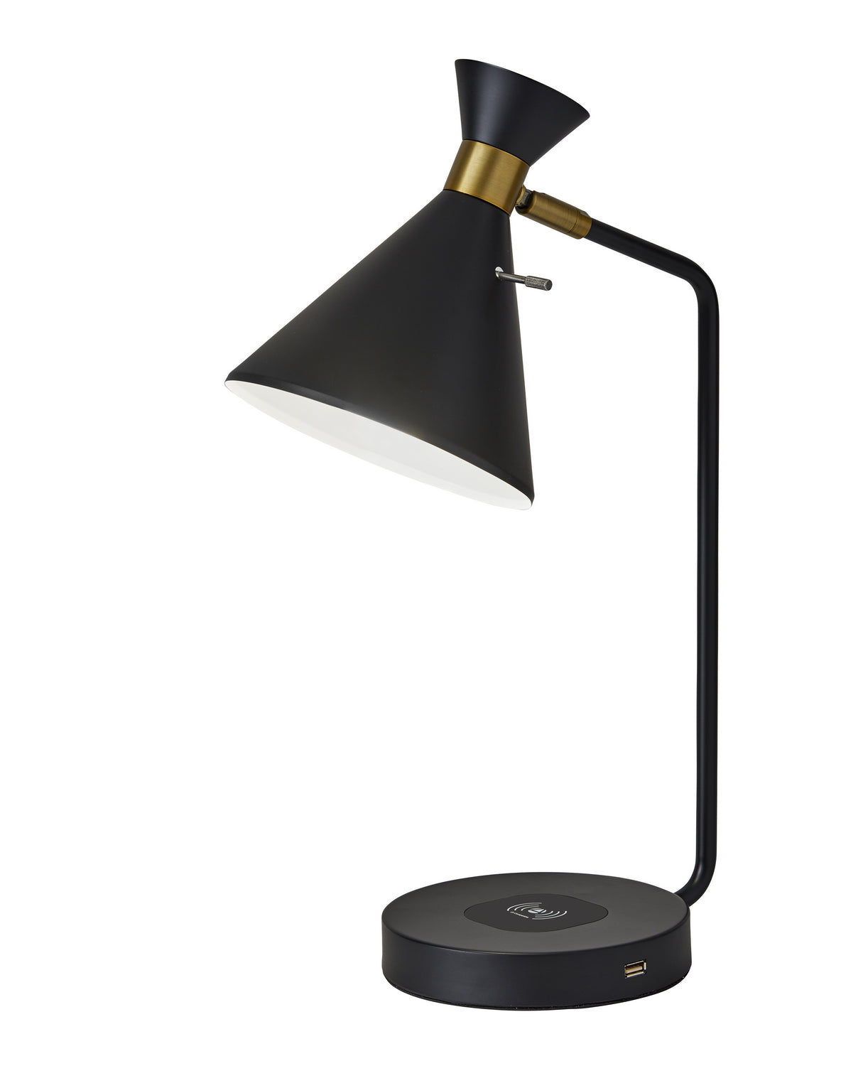  Maxine Desk Lamp In Matte Black