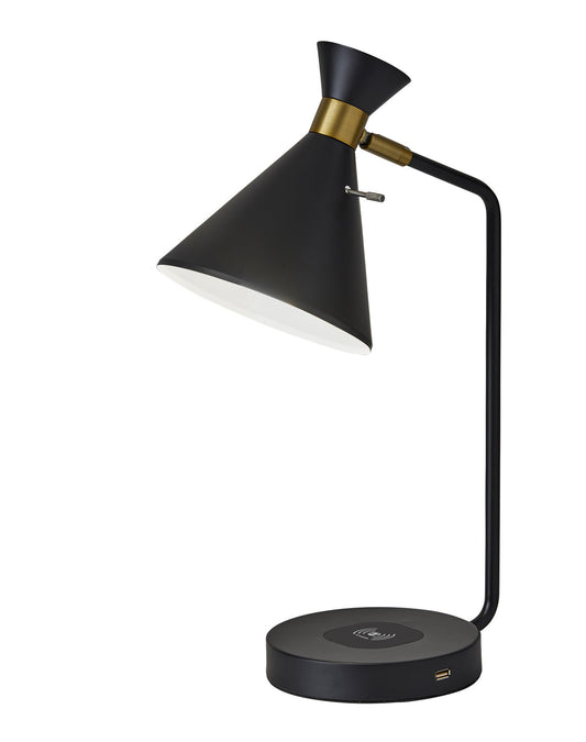  Maxine Desk Lamp In Matte Black