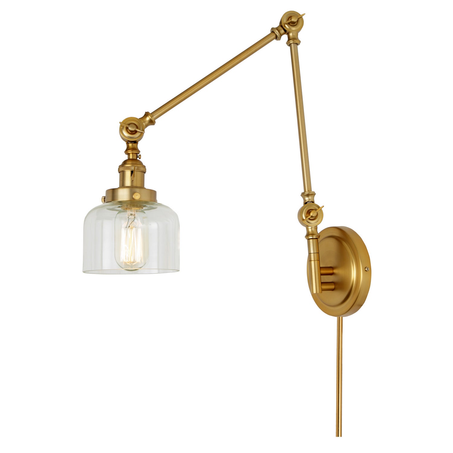  Midtown 1-Light Triple Swivel Wrenley Wall Sconce