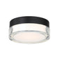  Dot 3000K 90CRI LED Flush Mount In Black