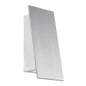  Slant LED Wall Light In Brushed Aluminum