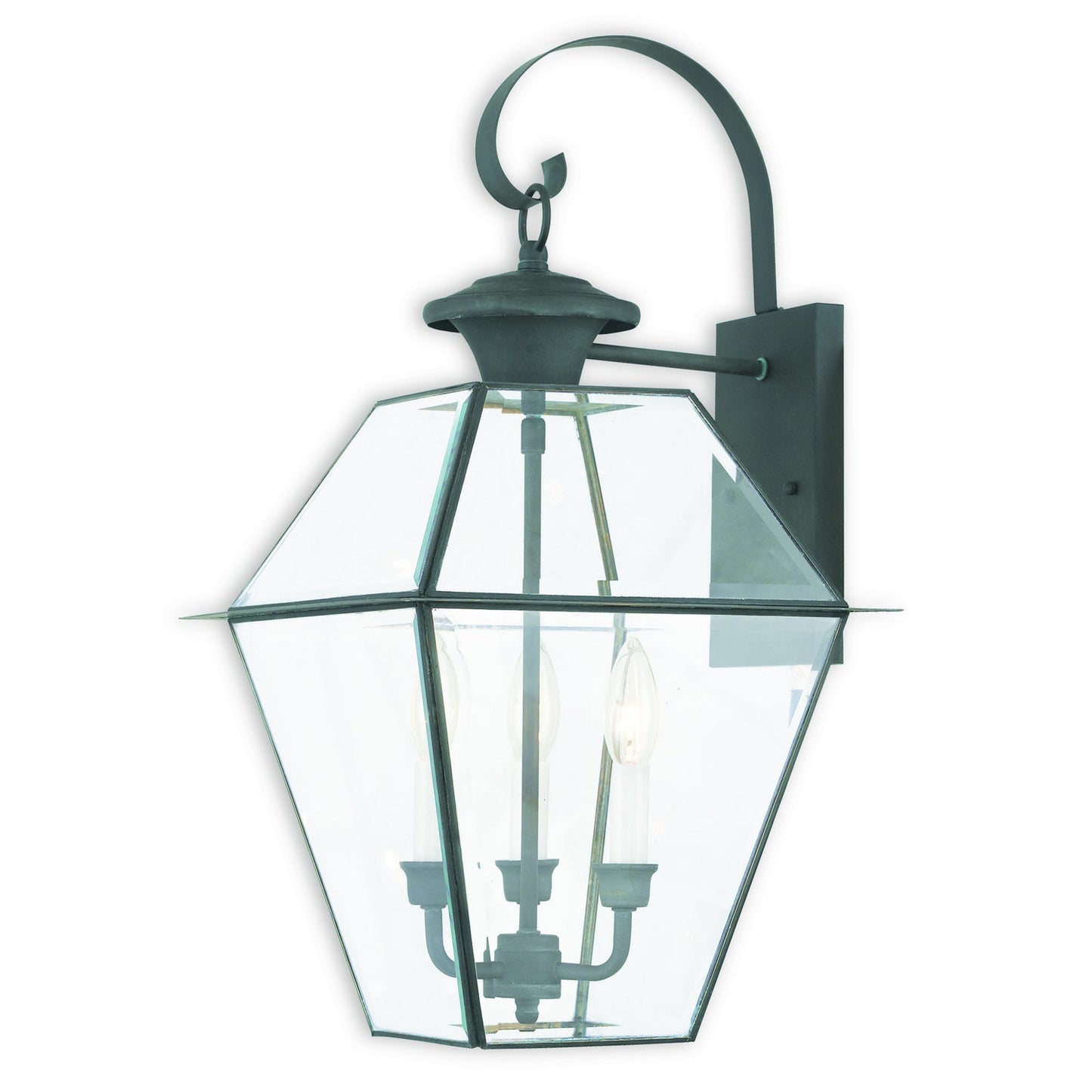 Livex Lighting Westover 3-Light Outdoor Wall Lantern