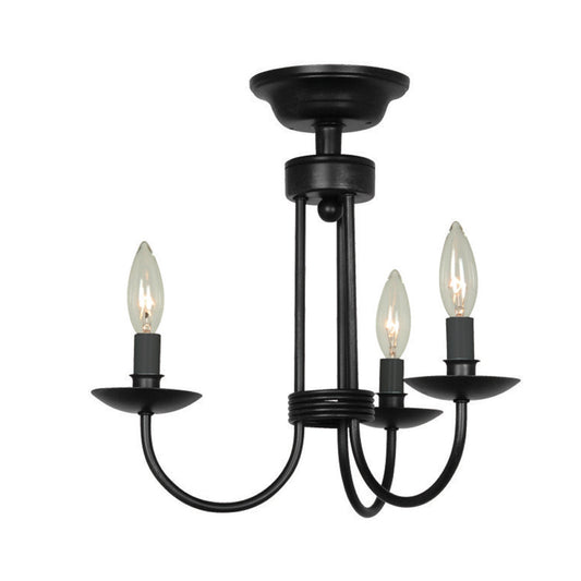  Wrought Iron Flush Mount
