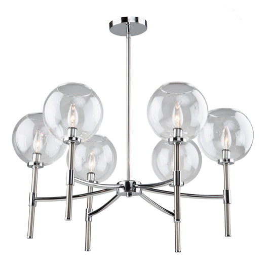 Hamilton 6-Light Chandelier