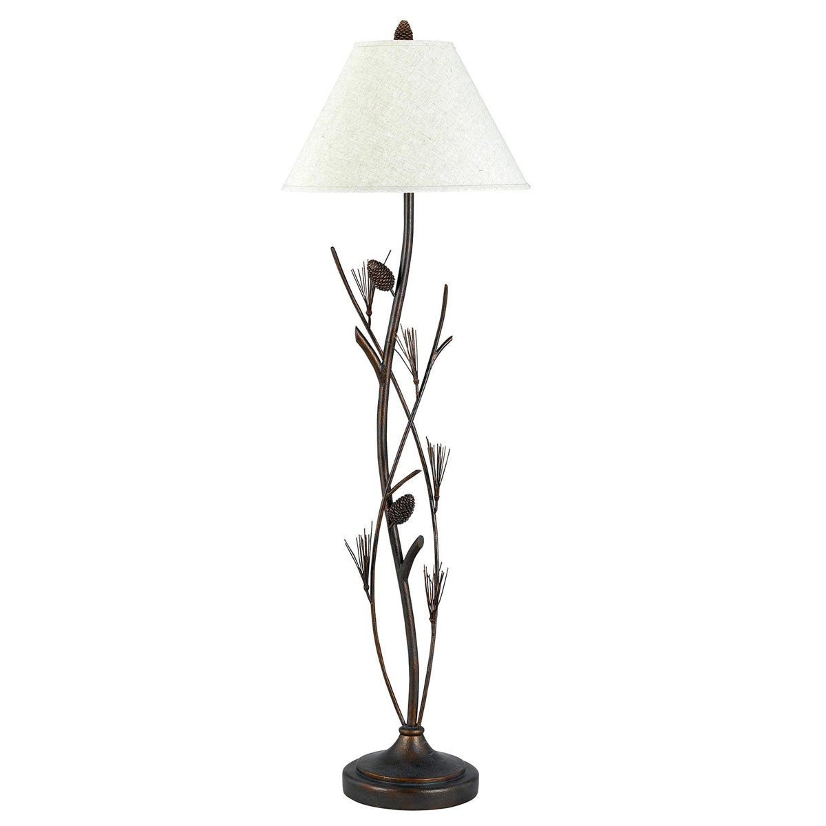  Uni-Pack 1-Light Floor Lamp In Rust