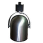  Low Voltage Track Head In Brushed Steel