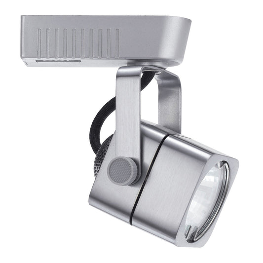  Track Heads 1-Light Track Fixture In Brushed Steel