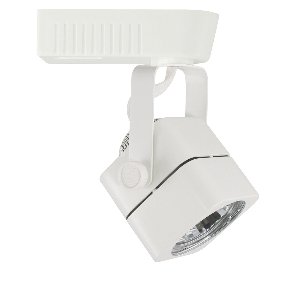  Track Heads 1-Light Track Fixture In White