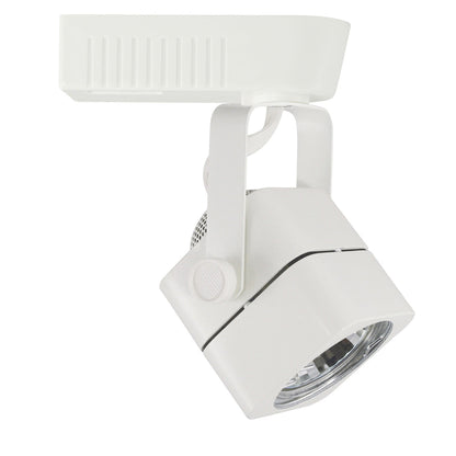  Track Heads 1-Light Track Fixture In White