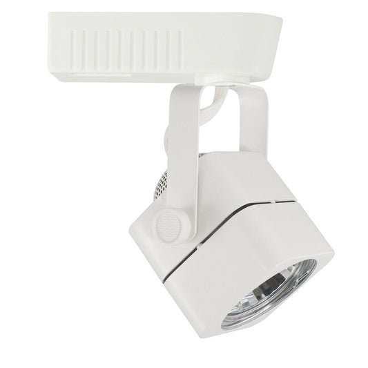  Track Heads 1-Light Track Fixture In White