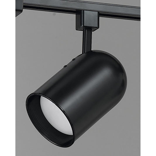  Track Heads 1-Light Track Fixture In Dark Bronze