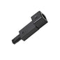  Cal Track Live End Conduit Fitter (3 Wires) In Black