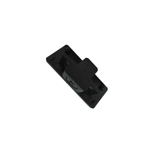 Cal Track Dead End Cap (3 Wires) In Black