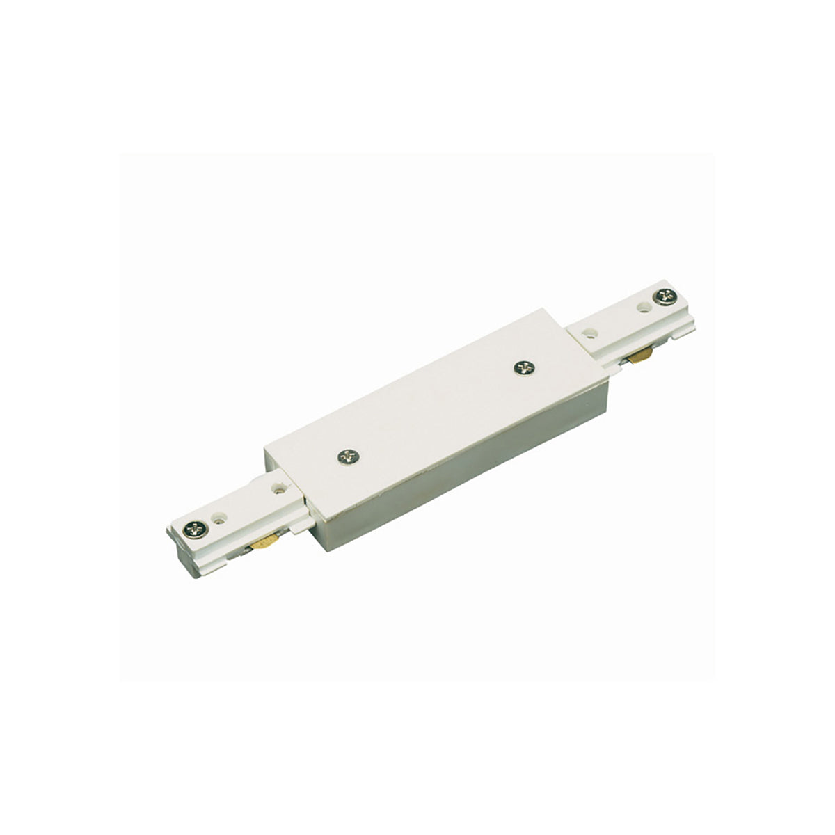  Cal Track Straight Connector (3 Wires) In White