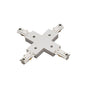  Cal Track X Connector (3 Wires) In White